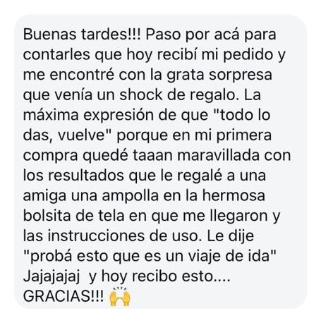 Testimonio de clienta de Dare Vita